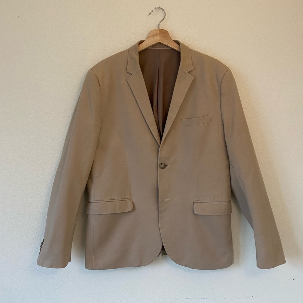 Mens tan H&M blazer